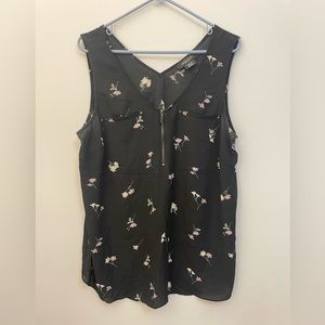 Plus Size Floral Blouse